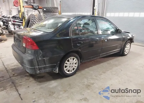 2004 Honda Civic Lx z USA, uszkodzony, nr VIN 1HGES16574L020437